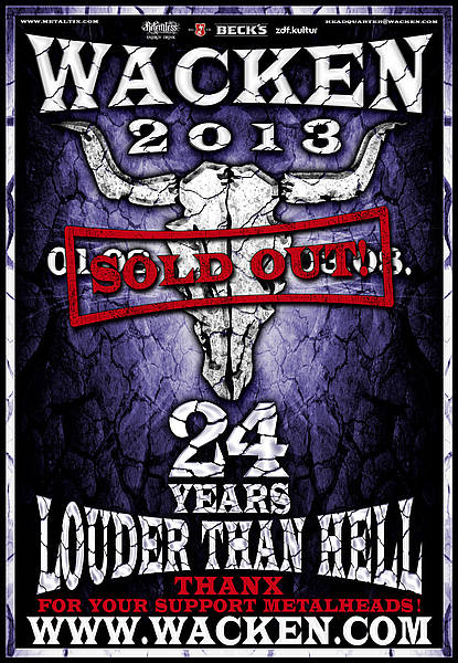 Wacken Open Aire Sold Out