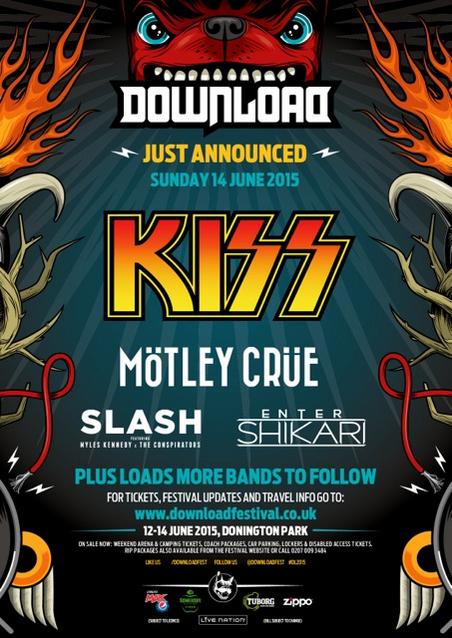 Kiss line-up Download