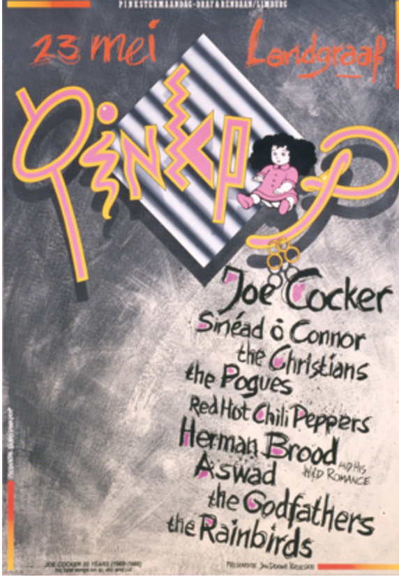 Pinkpop Poster 1988