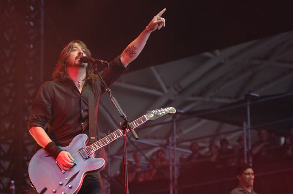 Foo Fighters Live Dave 2012