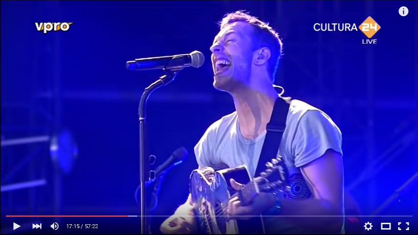 Coldplay Pinkpop 2011