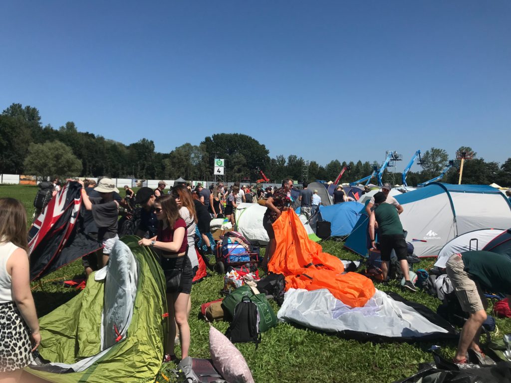 Rock Werchter 2019 - camping