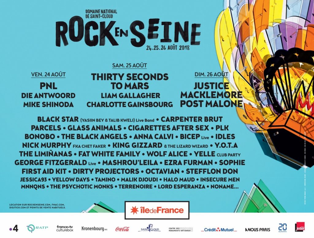 Rock en Seine 2018 Poster