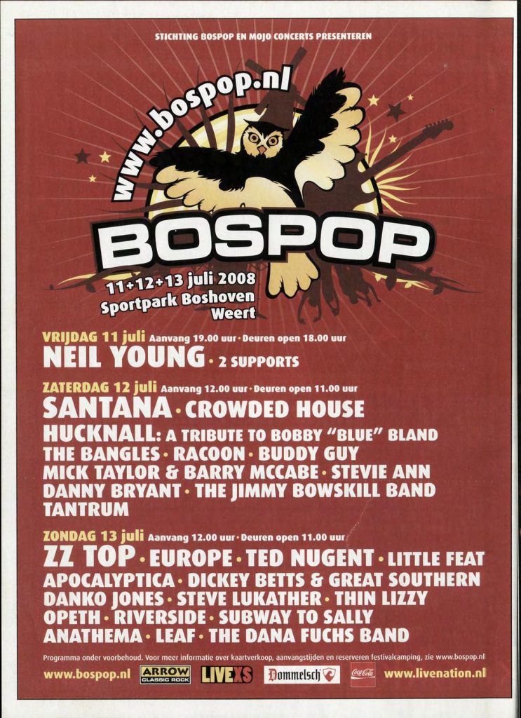 Bospop 2008 Poster