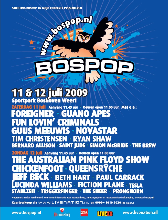 Bospop 2009 Poster