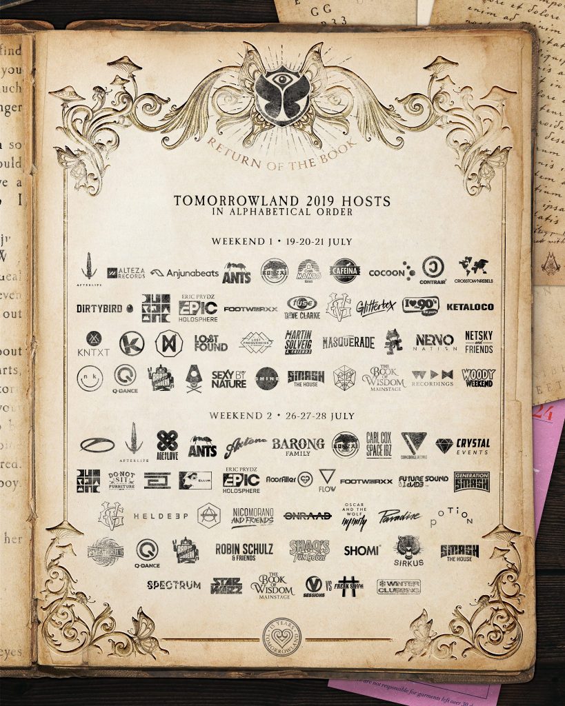 Tomorrowland 2019 Poster