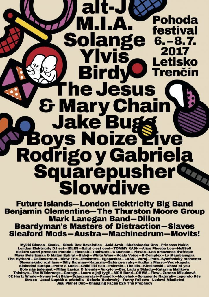 Pohoda Festival 2017 Poster