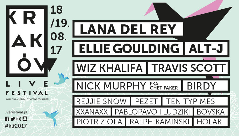 Kraków Live Festival 2017 Poster