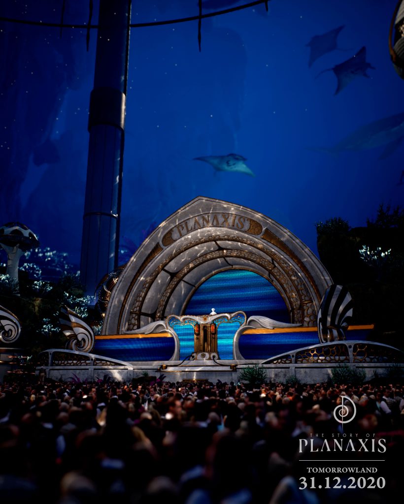 Stage Tomorrowland 31.12.2020