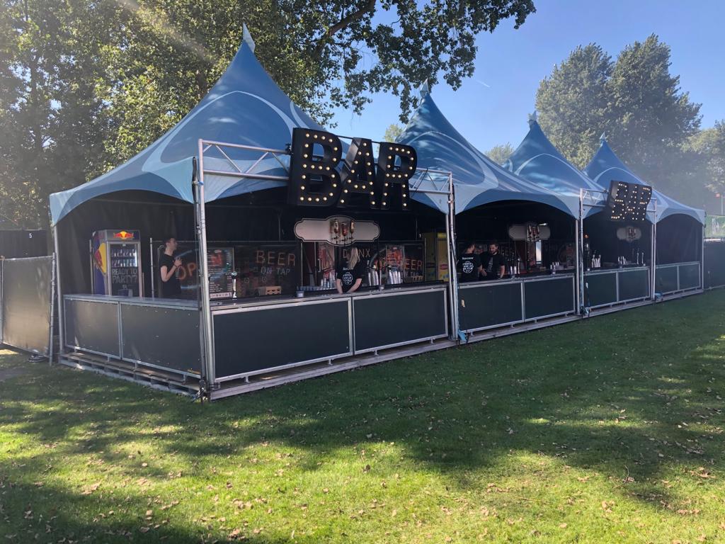 De horeca van Drinx op A Day At The Park festival 2019