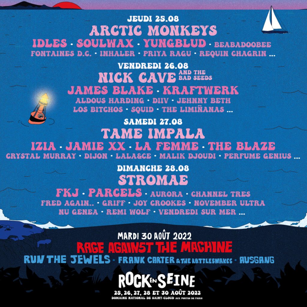 Rock en Seine 2022 Poster