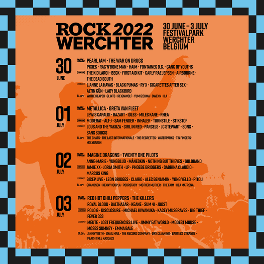 Rock Werchter 2022 Poster
