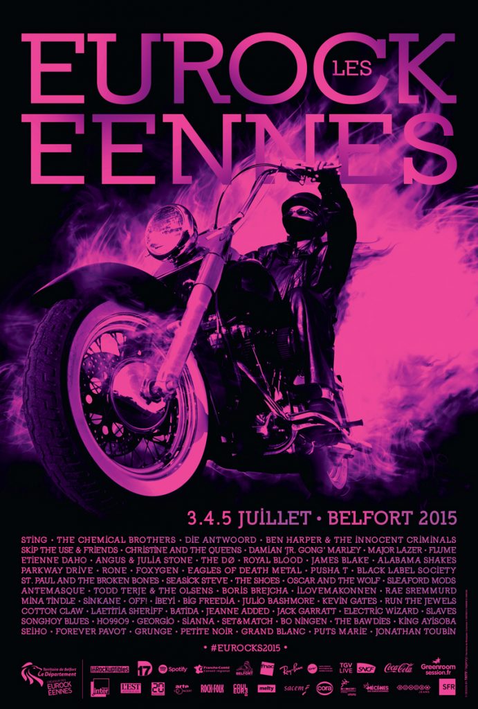 Les Eurockéennes de Belfort 2015 Poster
