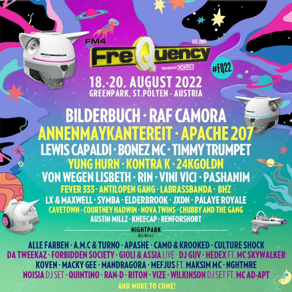FM4 Frequency Festival 2022 Poster