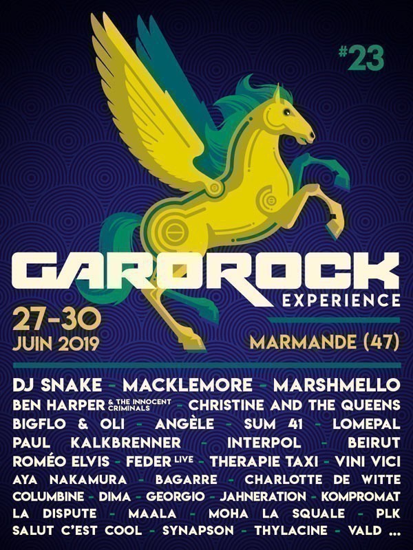 Garorock 2019 Poster