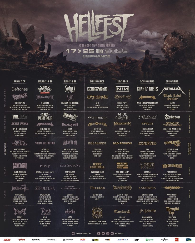 Hellfest 2022 Poster