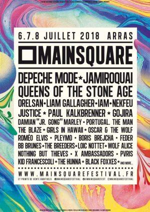 Main Square Festival 2018 Poster