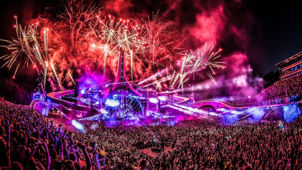 Tomorrowland 2022 - Mainstage Vuurwerk