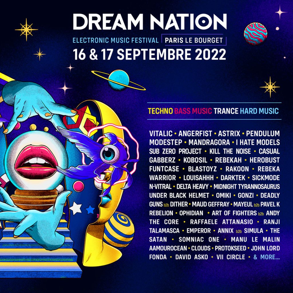 Dream Nation Festival 2022 Poster
