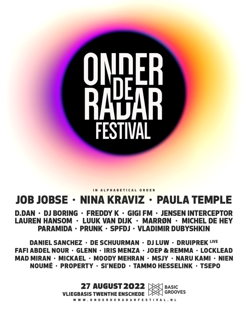 Onder de Radar Festival 2022 Poster