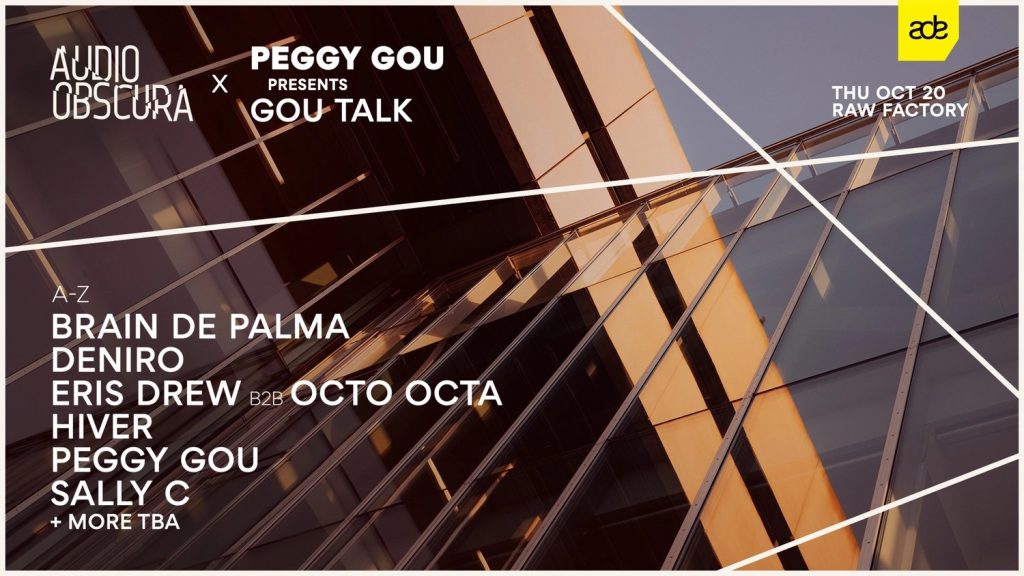 Audio Obscura X Peggy Gou Presents GOU TALK 2022 Poster