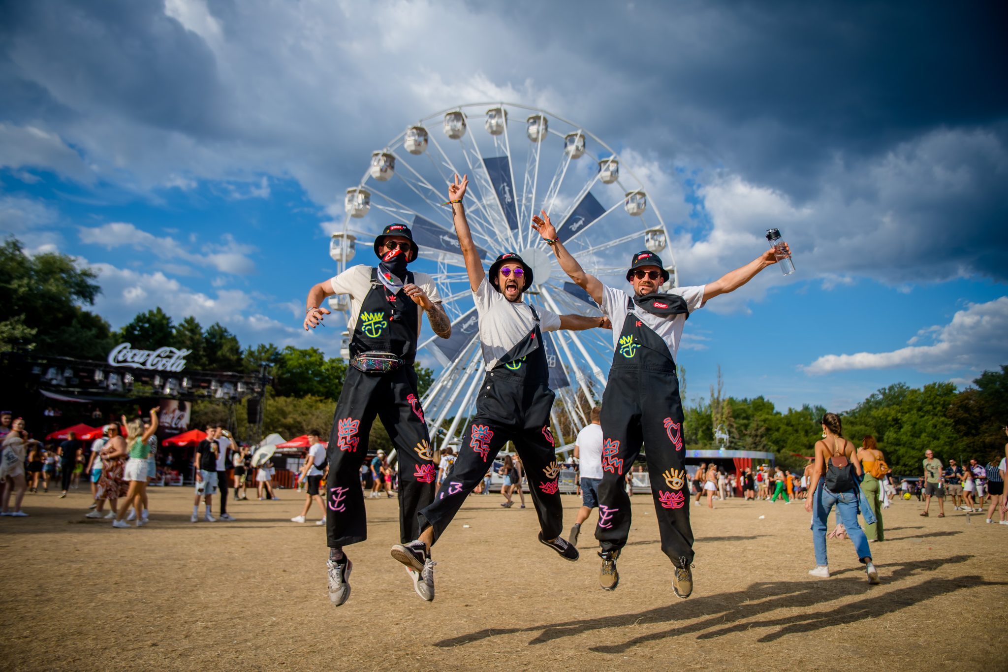 Sziget 2022 groep sfeer publiek