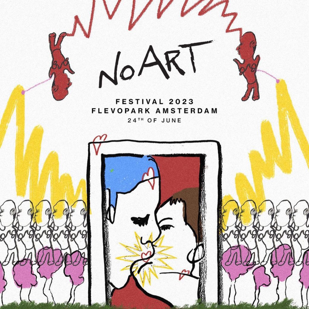 No Art Festival 2023 Poster