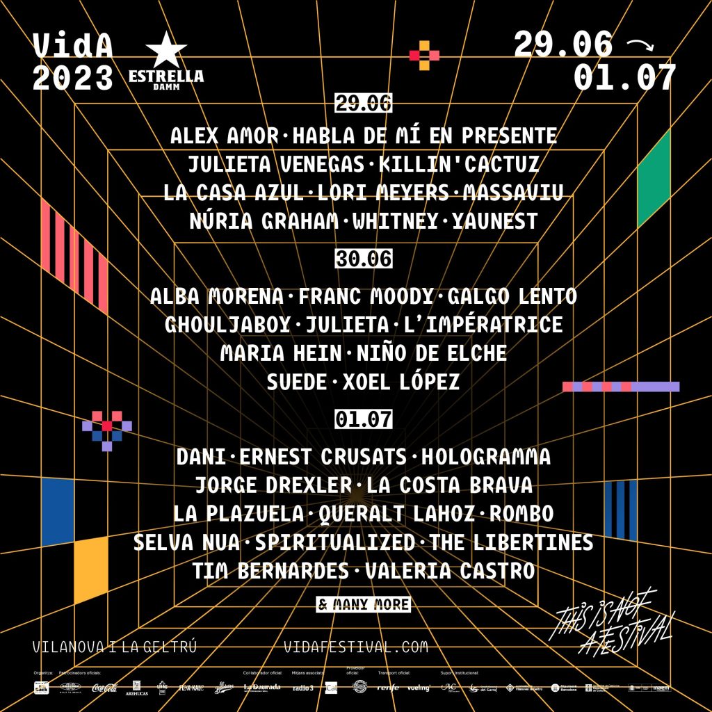 Vida Festival 2023 Poster