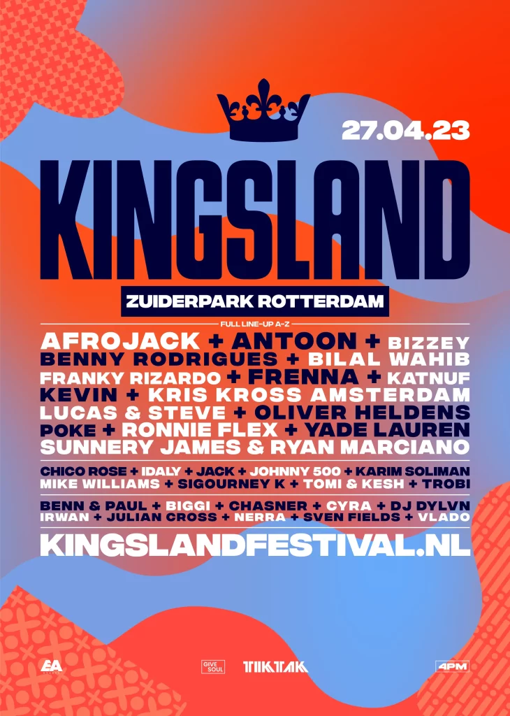 Kingsland Festival Rotterdam 2023 Poster