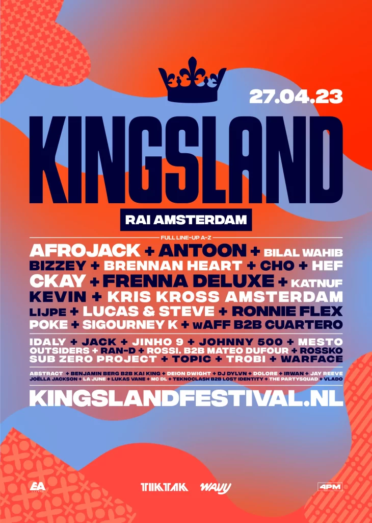 Kingsland Festival Amsterdam 2023 Poster