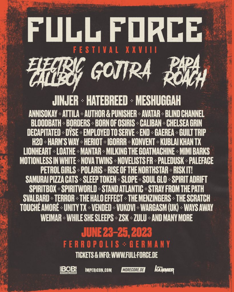 Full Force Festival 2023 Poster