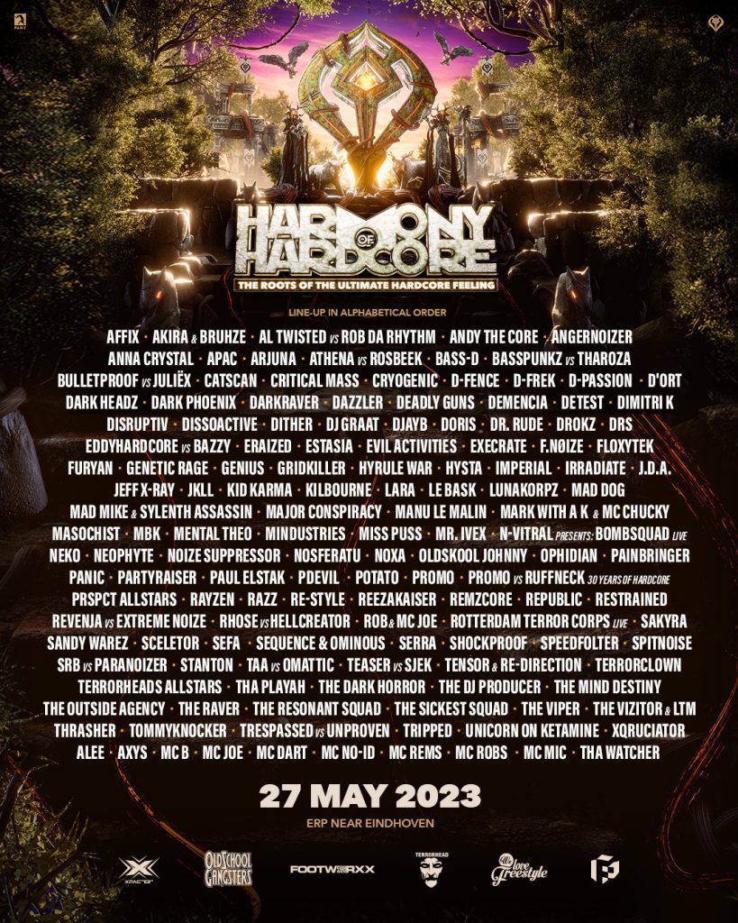 Harmony of Hardcore 2023 Poster