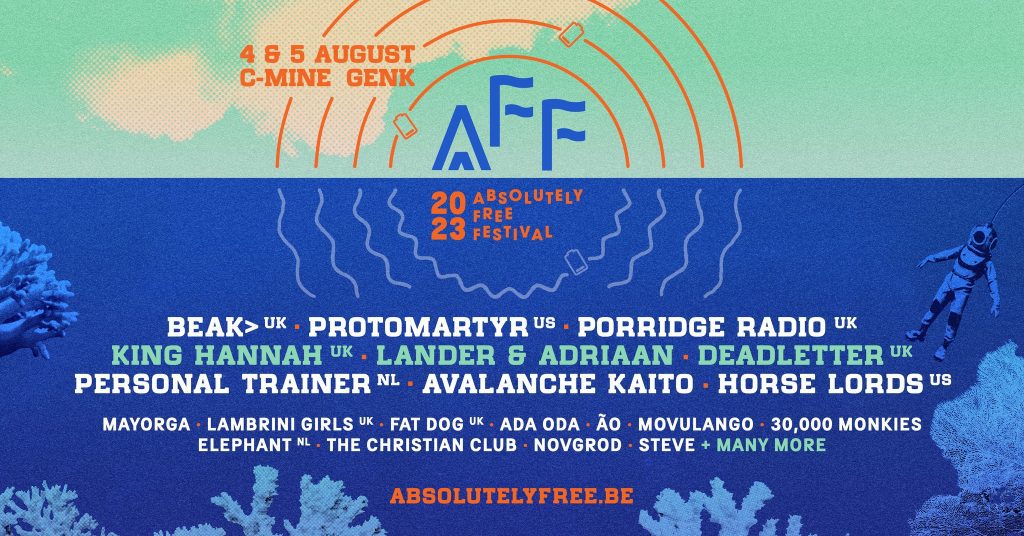 Absolutely Free Festival 2023 Poster