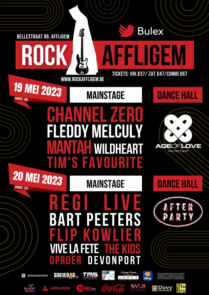 Rock Affligem 2023 Poster