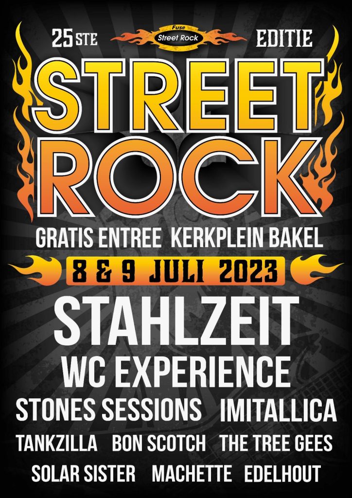 Fuse Streetrock Festival 2023 Poster