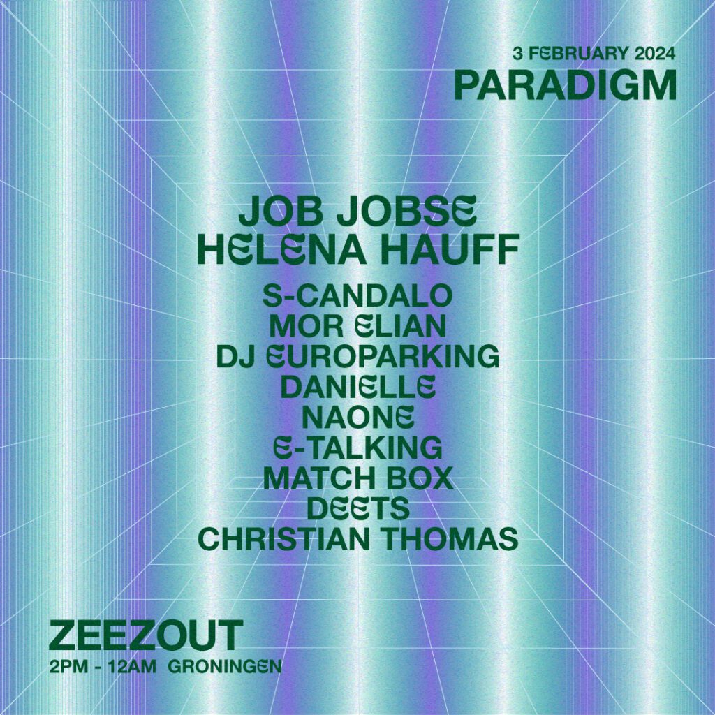 Paradigm X ZeeZout 2024 Poster