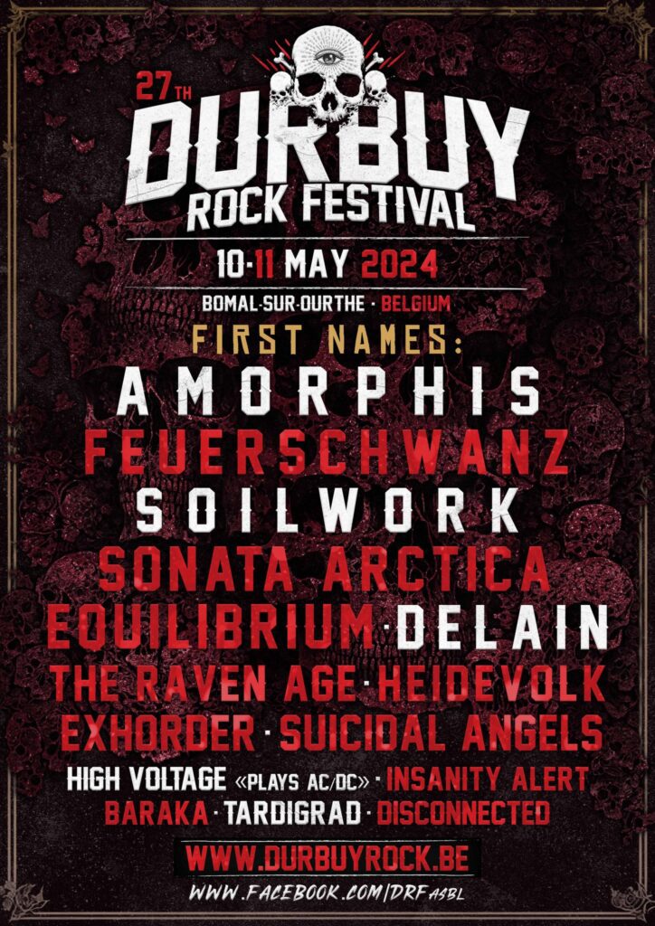 Durbuy Rock Festival 2024 Poster