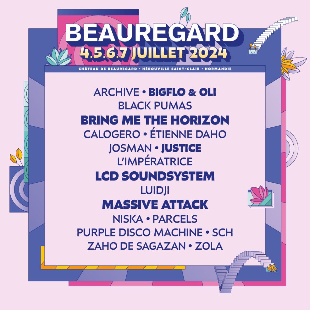 Festival Beauregard 2024 Poster