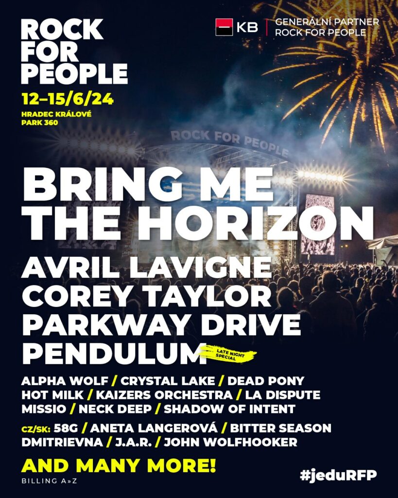 Rock for People 2024 Poster