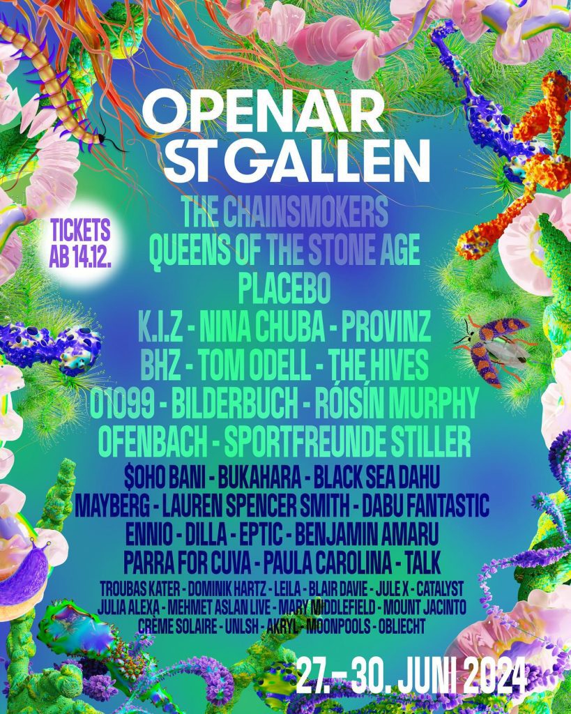 OpenAir St.Gallen 2024 Poster