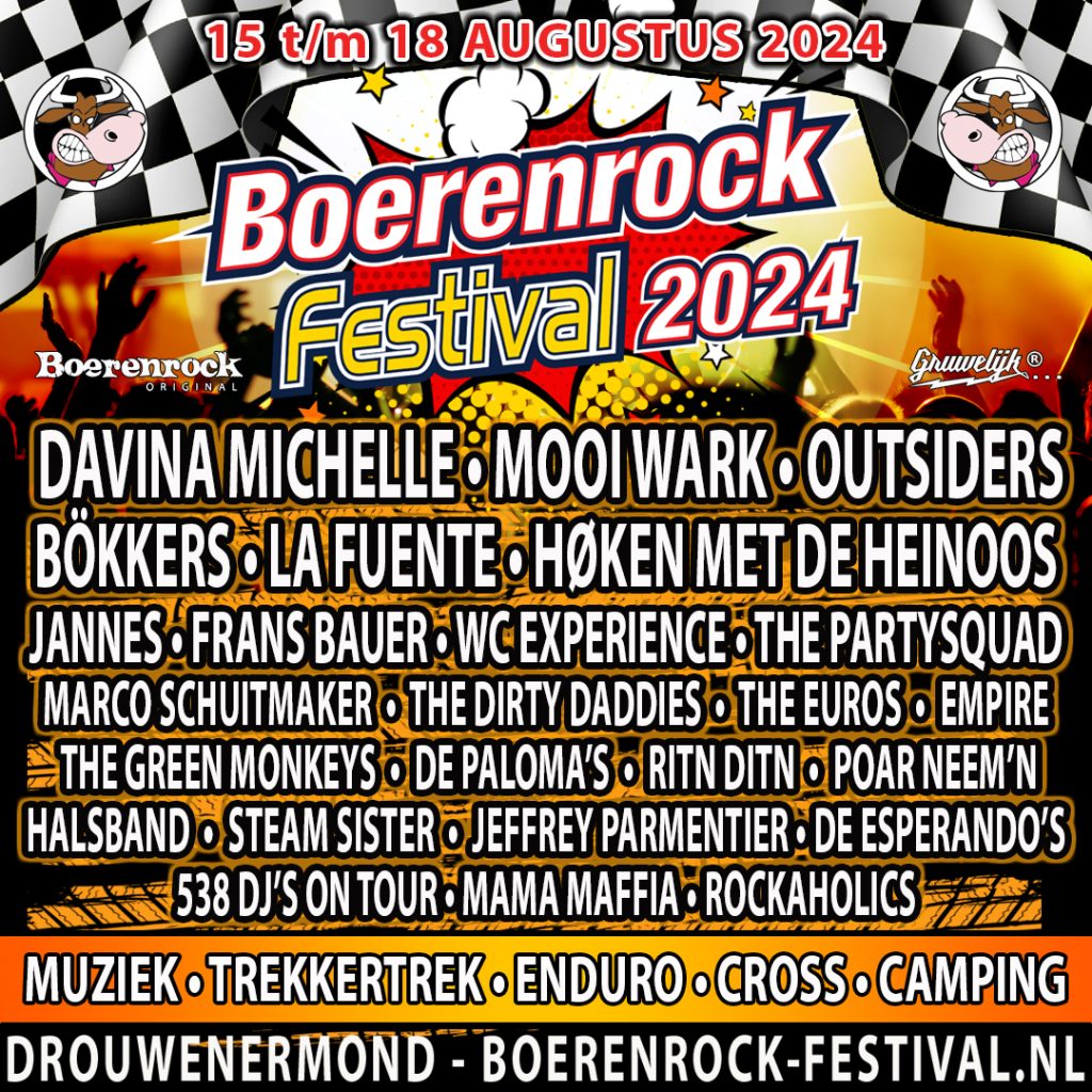 Boerenrock Festival 2024 Poster