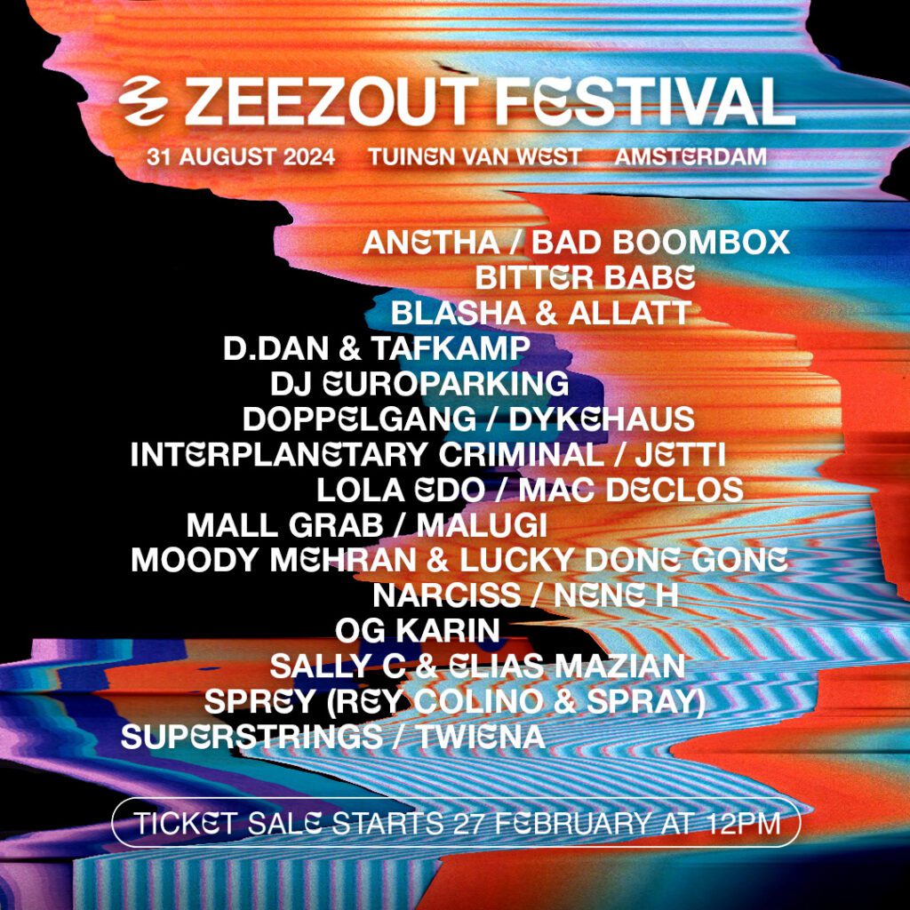 ZeeZout Festival 2024 Poster