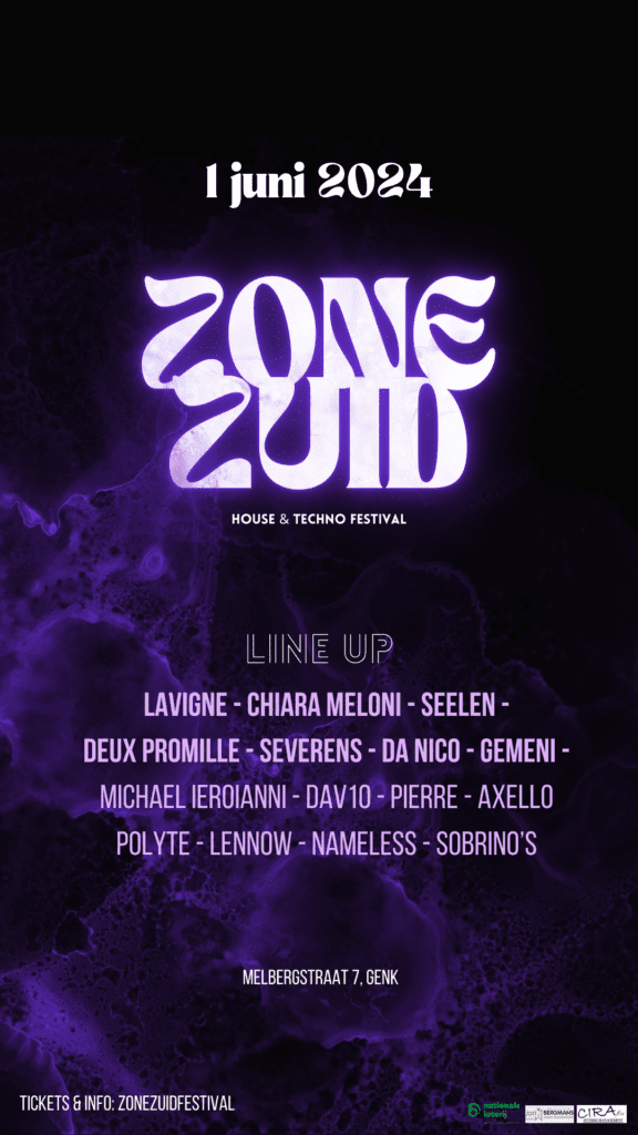 Zone Zuid Festival 2024 Poster