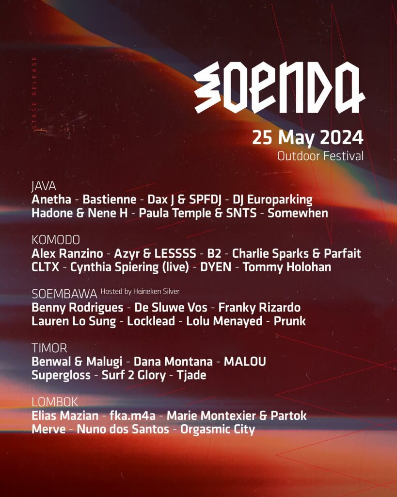 Soenda Festival 2024 Poster