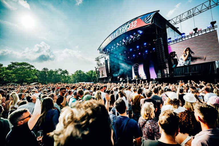 Het hoofdpodium op BKS 2024