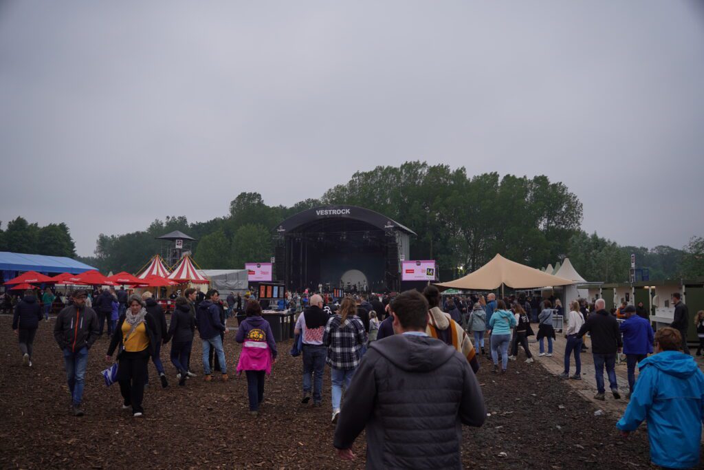 Het terrein op Vestrock 2024