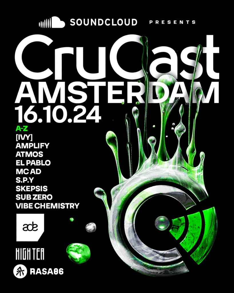 SoundCloud Presents: CruCast X HIGH TEA ADE 2024 Poster