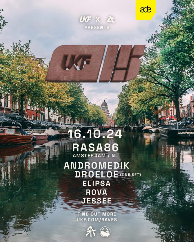 UKF X Audiology ADE (Presented By HIGH TEA) 2024 Poster