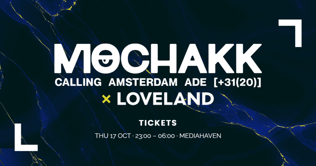 Mochakk Calling X Loveland 2024 Poster