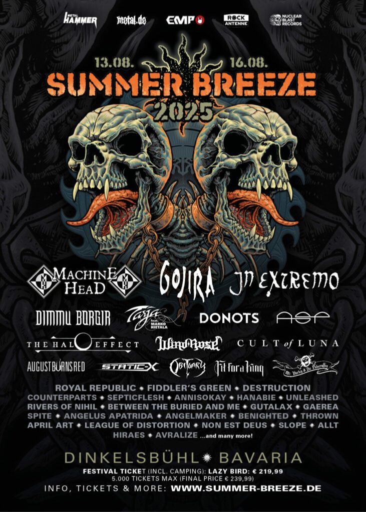 Summer Breeze 2025 Poster